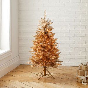 Pre-Lit Tuscany Christmas Tree - Rose Gold (New in original box)